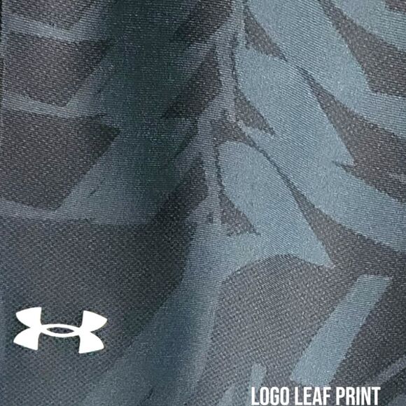 UNDER ARMOUR PLUS Multi- Color leaf Print High Rise Compression Ankle Leggings - Picture 10 of 16